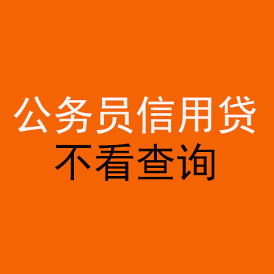 南陵公务员信用贷款